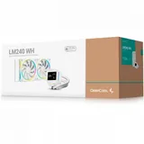 Кулер с водяным охлаждением, Deepcool, LM240 WH, Intel 1851/1700/1200/115х и AMD AM5/AM4/, TDP 280W, 2*120мм FD12 ARGB, 600-2400 RPM±10%, 72,04CFM, 38,71 dB(A), Белый