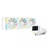 Кулер с водяным охлаждением, Deepcool, LM360 WH, Intel 1851/1700/1200/115х и AMD AM5/AM4/, TDP 300W, 3*120мм FD12 ARGB, 600-2400 RPM±10%, 72,04CFM, 38,71 dB(A), Белый