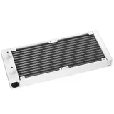 Кулер с водяным охлаждением, Deepcool, LP240 WH R-LP240-WHMSMC-G-1, Intel 1851/1700/1200/115х и AMD AM5/AM4/, TDP 280W, 2*120мм FD12 ARGB, 600-2400 RPM±10%, 72,04CFM, 38,71 dB(A), Белый