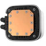 Кулер с водяным охлаждением, Deepcool, LP240 WH R-LP240-WHMSMC-G-1, Intel 1851/1700/1200/115х и AMD AM5/AM4/, TDP 280W, 2*120мм FD12 ARGB, 600-2400 RPM±10%, 72,04CFM, 38,71 dB(A), Белый
