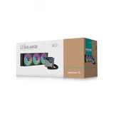Кулер с водяным охлаждением, Deepcool, LT360 ARGB R-LT360-BKAMNC-G-1, Intel 1700/1200/115х и AMD AM5/AM4/, TDP 300W, 3*120мм FD12 ARGB, 600-2400RPM±10%, 85,85CFM, 38,71 dB(A), Чёрный