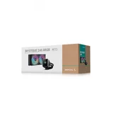Кулер с водяным охлаждением, Deepcool, MYSTIQUE 240 ARGB R-LX550-BKADSNC-G-1, Intel 1700/1200/115х и AMD AM5/AM4/, TDP 250W, 2*120мм FD12 ARGB PWM, 600-2400 RPM±10%, 72,04CFM, 38,71 dB(A), Чёрный