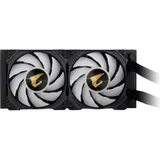 Кулер для процессора, Gigabyte, GP-AORUS WATERFORCE 240 (4719331552374), Intel 2066, 2011-3, 1366, 115x, 1200, 1700, AMD sTRX4, TR4, AM4, 2*120мм ARGB вентилятора, 2500 об/мин, Воздушный поток 59.25