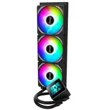 СЖО Huntkey MVP 360, S115X/1200/1700/20xx/AM4/AM5, 3x12cm, 2000rpm, Black