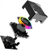 Система водяного охлаждения ID-Cooling DASHFLOW 360 XT Soc-AM5/AM4/1151/1200/2066/1700 4-pin 16-34dB Al+Cu 350W LED Ret