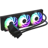 Система водяного охлаждения ID-Cooling DASHFLOW 360 XT Soc-AM5/AM4/1151/1200/2066/1700 4-pin 16-34dB Al+Cu 350W LED Ret