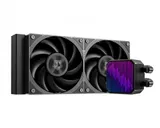 СЖО ID-Cooling DX240 Max Black,S115X/1200/1700/1851/AM4/AM5,300W,2x12cm,3+4pin,2150rpm,32.5dB