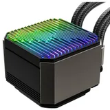 СЖО ID-Cooling DX240 Max Black,S115X/1200/1700/1851/AM4/AM5,300W,2x12cm,3+4pin,2150rpm,32.5dB