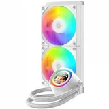 Water Cooler ID-Cooling FX240 LCD WHITE, for S1851/1700/1200/115X/AMD