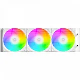 СЖО ID-Cooling FX360 INF White,S115X/1200/1700/1851/AM4/AM5,350W,3x12cm,3+4pin,300+2000rpm,27.2dB