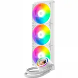 Water Cooler ID-Cooling FX360 LCD WHITE, for S1851/1700/1200/115x/AMD