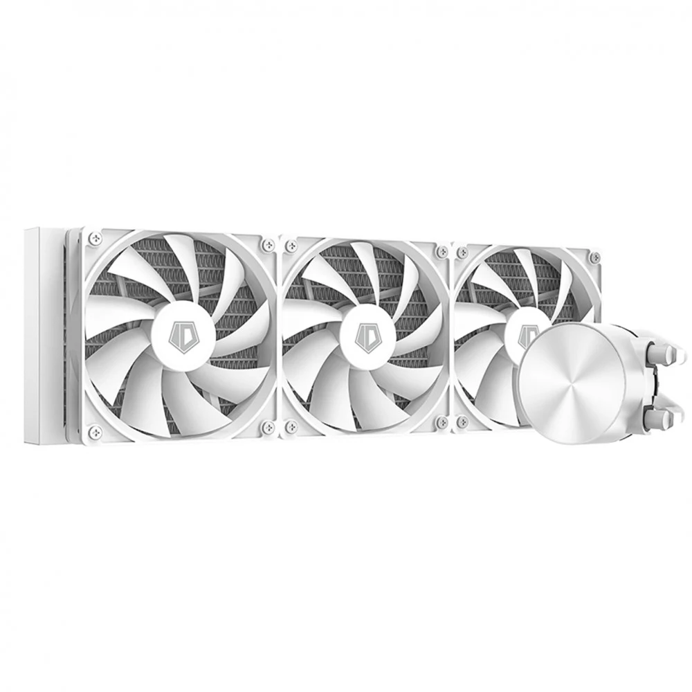 СЖО ID-Cooling FX360 Pro White,S115X/1200/1700/1851/AM4/AM5,350W,3x12cm,3+4pin,500+1800rpm,35.2dB