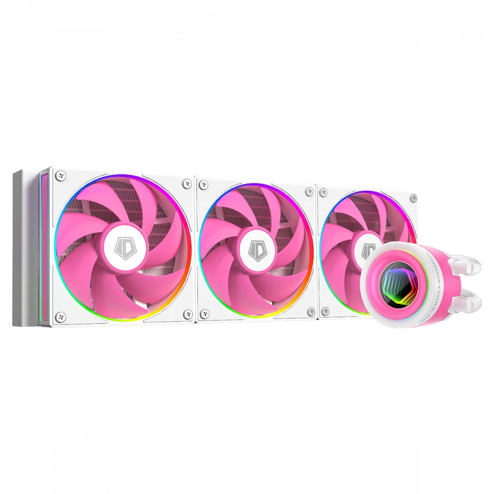 Water Cooler ID-Cooling FX360 INF PINK, for S1700/1200/1851/115x/AMD