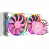 СВО ID-Cooling Pinkflow 240 ARGB, S115X/2011/2066/AM4/TR4, 250W,2x12cm,3+4pin+SATA,2000rpm,33.5dB