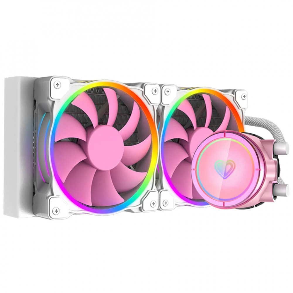 Жидкостная система охлаждения ID-Cooling PINKFLOW 240 ARGB V2 &lt 2066/2011/1700/1200/1151/AM5, 250W&gt