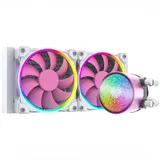 СЖО ID-Cooling Pinkflow 240 Diamond Ed., S115X/2011/2066/AM4, 250W,2x12cm,3+4pin+SATA,2000rpm,33.5dB