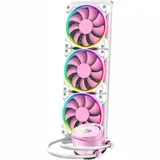 СЖО ID-Cooling Pinkflow 360 ARGB, S115X/1366/2011/2066/AM4/TR4, 400W,3x12cm,3+4pin+SATA,2000rpm,34dB