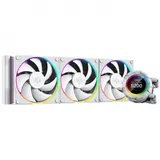 Система водяного охлаждения ID-Cooling SL360 Wh Soc-AM5/AM4/1151/1200/2066/1700 4-pin 14-30dB Al+Cu 350W LED Ret