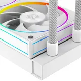 Система водяного охлаждения ID-Cooling SL360 Wh Soc-AM5/AM4/1151/1200/2066/1700 4-pin 14-30dB Al+Cu 350W LED Ret