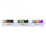 Кулер с водяным охлаждением, Jonsbo, TF3-360SCW White, TF3-360SCW White, intel 1151/1200/1700/1851 и amd AM4/AM5, TDP 325W, 3*120 мм, 700-2400 об/мин, 21.46-62.40CFM, 21.3-37.3dBA, Белый