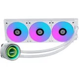 СВО Lian Li Galahad II Trinity, 3x120см, ARGB, White