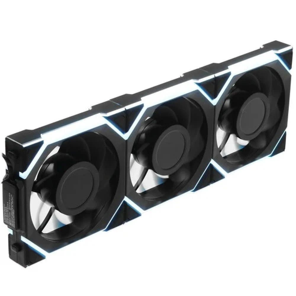 Комплект вентиляторов для корпуса Lian Li Uni Fan SL Wireless LCD 120 ARGB Reverse Blade,12cm, Black