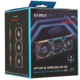 Вентилятор для корпуса Lian Li UNI FAN SL WIRELESS LCD 3x120mm Black G99.12SLLCD1W3B.00