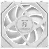 Вентилятор для корпуса Lian Li Uni Fan TL Wireless LCD 120 ARGB Reverse Blade, 12cm, 4pin, White