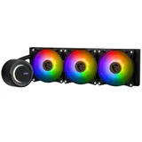 Водяное охлаждение для CPU MSI MAG CORELIQUID E360. Socket Intel/AMD, 4pin, Fan 3x120см, ARGB, Black