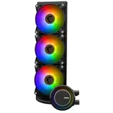 Водяное охлаждение для CPU MSI MAG CORELIQUID E360. Socket Intel/AMD, 4pin, Fan 3x120см, ARGB, Black
