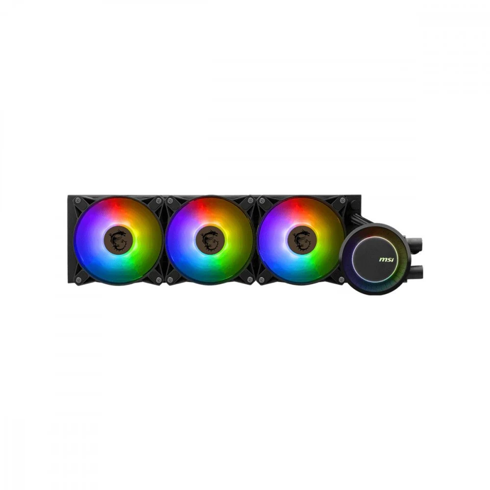 СВО MSI MAG CORELIQUID E360 3xARGB Fan, ARGB Block LGA 1200/1700 AM5/AM4 (306-7ZW6E51-C24)