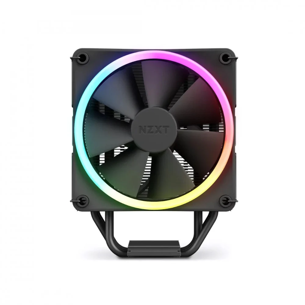 Кулер для процессора, NZXT, T120 RGB, RC-TR120-B1, Intel: 1700/115X/1200, AMD: AM5/AM4, TDP 125W, 1*120мм F120 RGB Fan, 500-1800 + 300 об/мин, 13.94-50.18 CFM, 17.2-27.5 dB(A), 4-pin PWM, 66*120*159