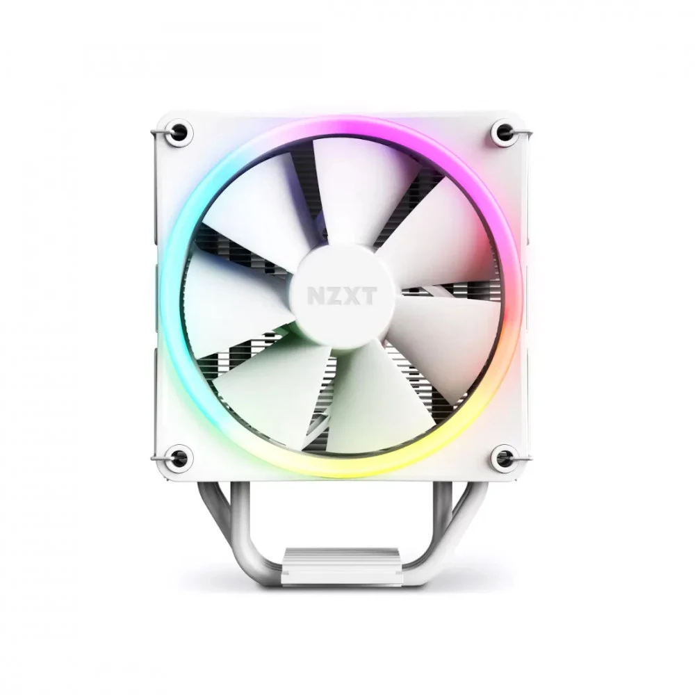 Кулер для процессора, NZXT, T120 RGB, RC-TR120-W1, Intel: 1700/115X/1200, AMD: AM5/AM4, TDP 125W, 1*120мм F120 RGB Fan, 500-1800 + 300 об/мин, 13.94-50.18 CFM, 17.2-27.5 dB(A), 4-pin PWM, 66*120*159