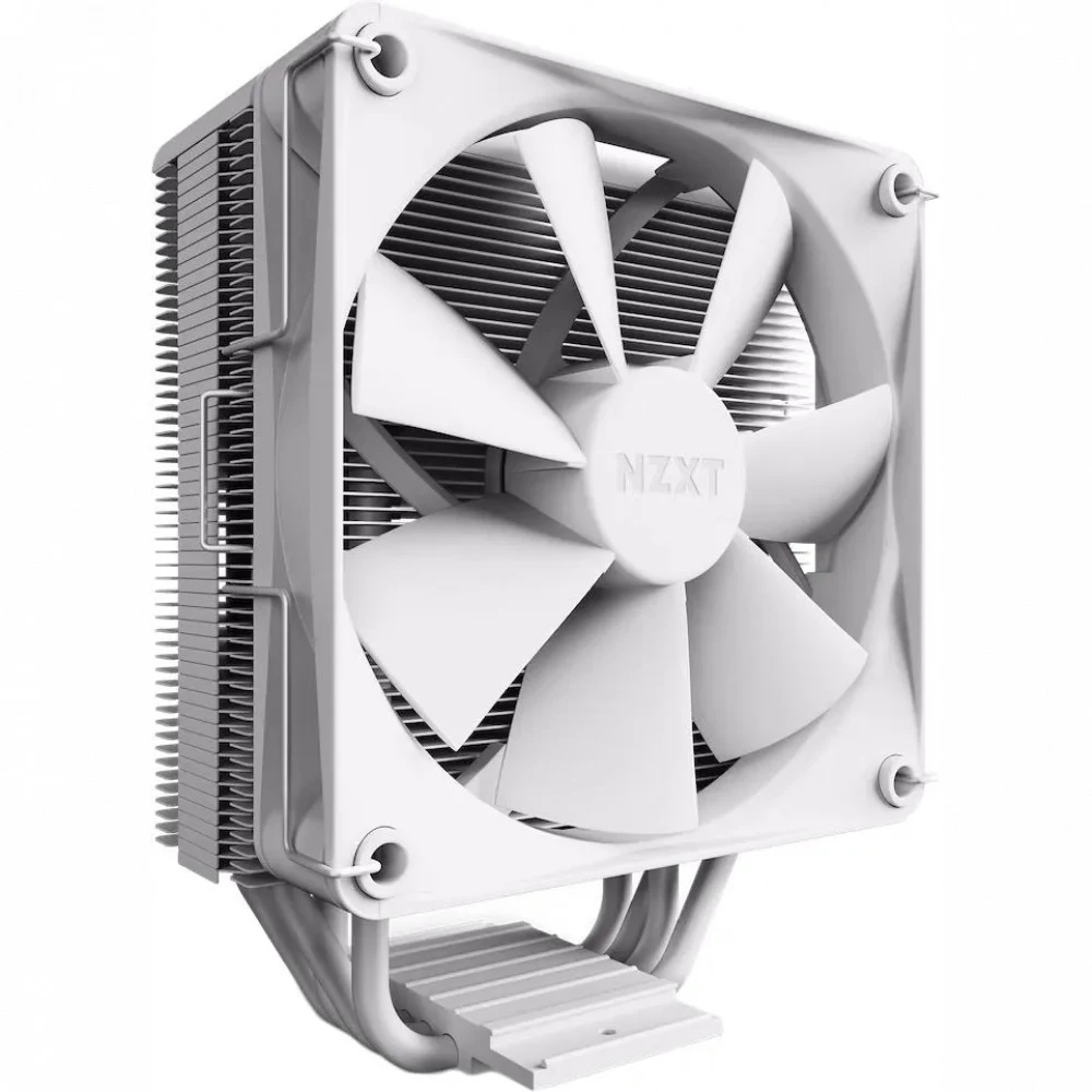 Кулер для процессора, NZXT, T120, RC-TN120-W1, Intel: 1700/115X/1200, AMD: AM5/AM4, TDP 125W, 1*120мм F120P Static Pressure Fan, 500-1800 + 300 об/мин, 21.67-78.02 CFM, 17.9-30.6 dB(A), 4-pin PWM, 6