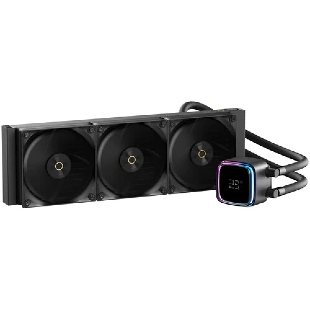 Система жидкостного охлаждения/ Water Cooling System Ocypus Iota L36 BK (300W, 360mm, Black, ARGB Pump, Fans: 3x120mm, 77CFM, 2000RPM/ Pump height 65mm, 27dBA, 3100RPM, Rad thickness 27mm/ S: 1851,