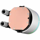 Система охлаждения/ Water Cooling System PCCooler DA360 Pro ARGB Digital WH (300W, 360mm, LED temp., White, ARGB/ Fans: 3x120mm, 75.8CFM, 33.7dBA, 2200RPM/ Pump height 57mm, 28dBA, 3000RPM, Rad thic