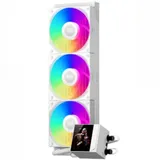 Водяное охлаждение для CPU PCCooler DC360 Pro ARGB Display WH TDP 280W LGA Intel/AMD White