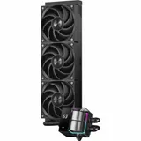 Система водяного охлаждения PcCooler DS360 BK Soc-AM5/AM4/1200/1700/1851 черный 4-pin Al LCD 300W Ret (DS360-BKNWXX-GL)