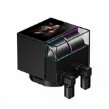 Водяное охлаждение для CPU PCCooler DS360 Display BK 115X/1200/1700/1851/AM4/AM5 Черный
