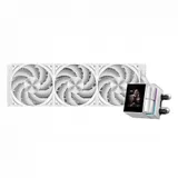 Водяное охлаждение для CPU PCCooler DS360 Display WH 115X/1200/1700/1851/AM4/AM5 Белый