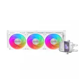 Water Cooler Sama L70 360WH, for Socket 1851/1700/1200/115x/AMD, 72.3 CFM, 28 dBA, WHITE