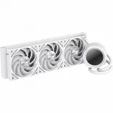 Водяное охлаждение для процессора/ Water Cooling System SAMA Q60 White (360mm, LED temp., White, ARGB/ Fans: 3x120mm, 86CFM, 30dBA, 2600RPM/ Pump height 64mm, 30dBA, 2800RPM, Rad thickness 27mm/ S: