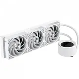 Водяное охлаждение для процессора/ Water Cooling System SAMA Q60 White (360mm, LED temp., White, ARGB/ Fans: 3x120mm, 86CFM, 30dBA, 2600RPM/ Pump height 64mm, 30dBA, 2800RPM, Rad thickness 27mm/ S: