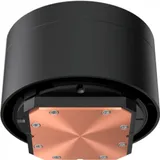 Водяное охлаждение для процессора/ Water Cooling System SAMA Q70 Black (360mm, LED temp., Black, ARGB/ Fans: 3x120mm, 86CFM, 30dBA, 2600RPM/ Pump height 64mm, 30dBA, 2800RPM, Rad thickness 27mm/ S: