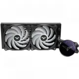 СЖО Team Group T-Force SIREN GD240E Black ARGB,600-2000 RPM±10% Radiator:276x120x27 FAN:2x120x120x25 TB120502 ARGB
