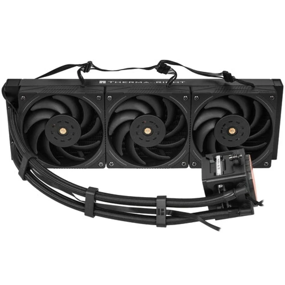 Система жидкостного охлаждения/ Water Cooling System Thermalright Elite Vision 360 (360mm, LED, Black, ARGB/ Fans: 3x120mm, 69CFM, 27dBA, 2150RPM/ Pump height 63mm, Rad thickness 27mm/ S: 1700, 1200