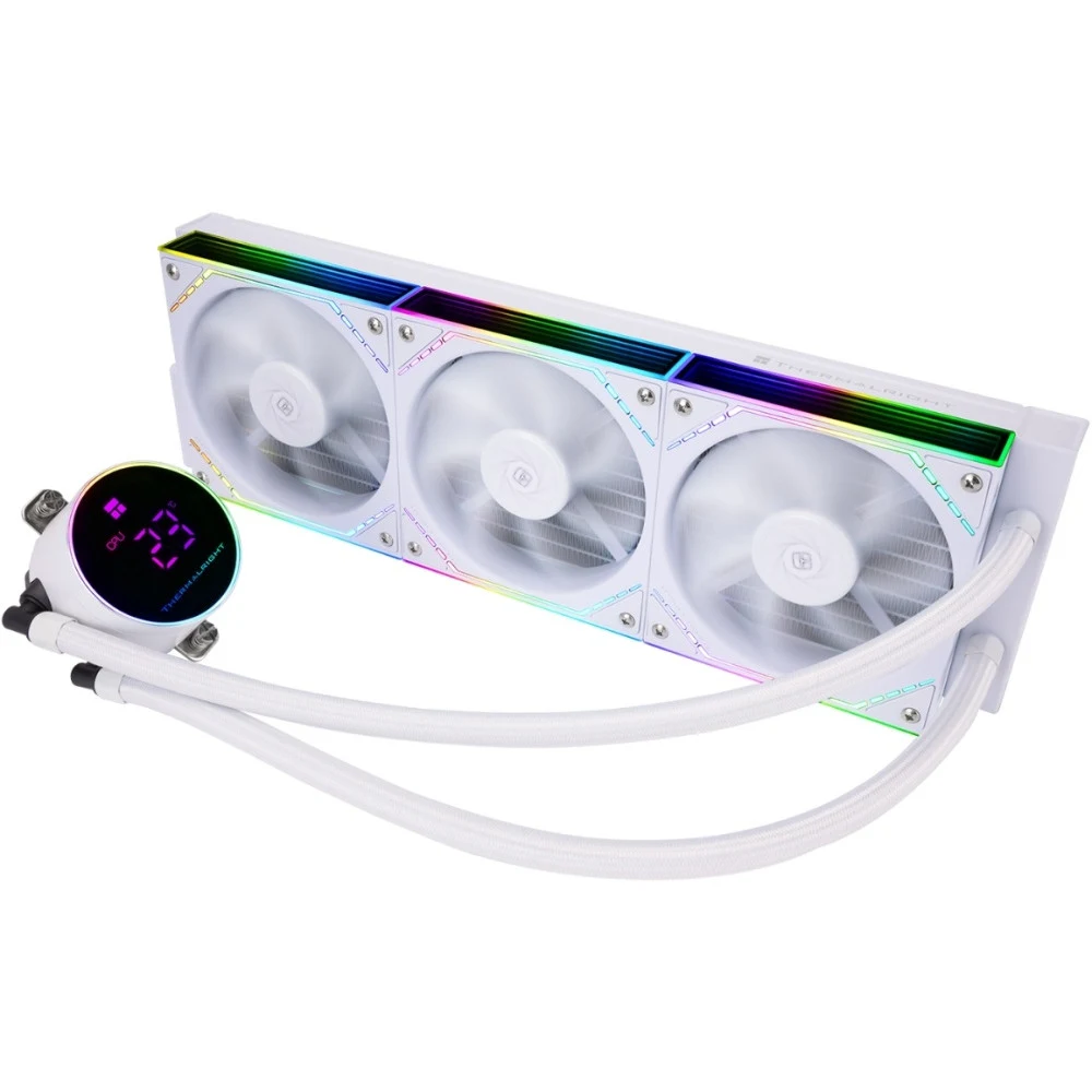 Жидкостная система охлаждения Thermalright Вентилятор Cooler Thermalright Frozen Magic 360 Digital Argb White V2 all Intel/AMD