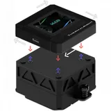 Водяное охлаждение для процессора/ Water Cooling System Thermalright Frozen Warframe SE 360 ARGB Black (360mm, LED temp., Black, ARGB/ Fans: 3x120mm, 70.84CFM, 29.8dBA, 2000RPM/ Pump height 59mm, Ra