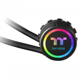 Кулер с водяным охлаждением, Thermaltake Floe DX RGB 280, CL-W257-PL14SW-A, 2*140мм вентилятора, Подсветка RGB, 3600 R.P.M, Габариты 312x120x27 мм, TDP 400, Чёрный