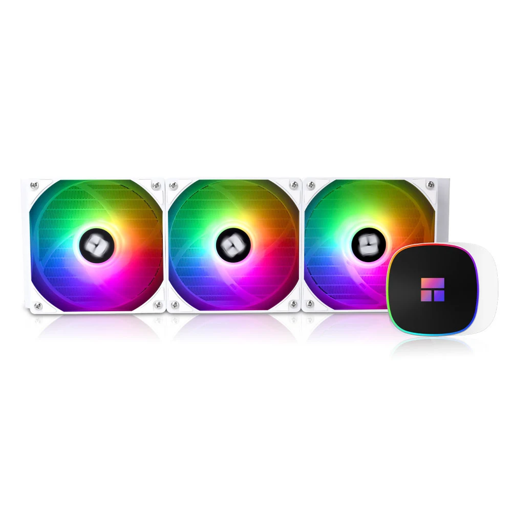 Система водяного охлаждения Thermalright Frozen Horizon 360 V2 ARGB Soc-AM5/AM4/1200/1700/1851 белый 4-pin 29.5dB Al Ret (F-HORIZON-360-WH-V2)